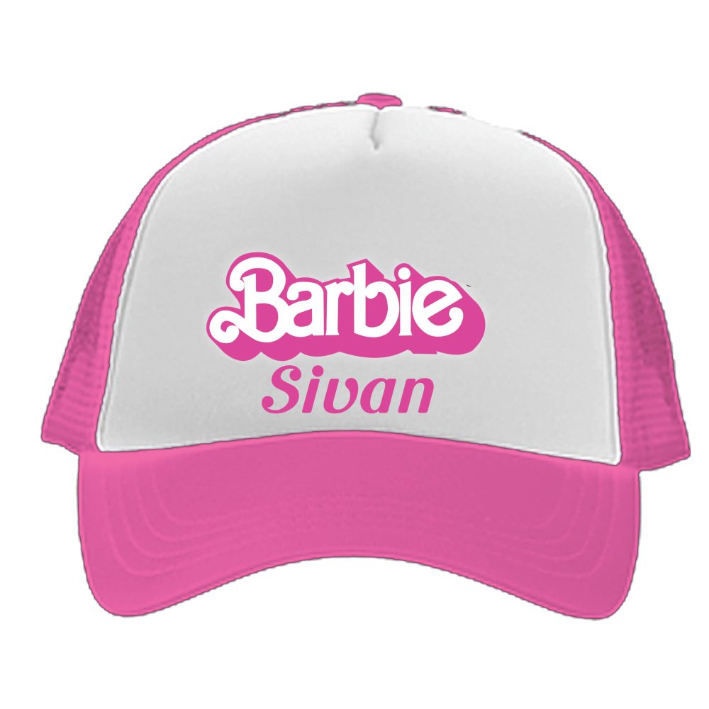 כובע מודפס-ברבי