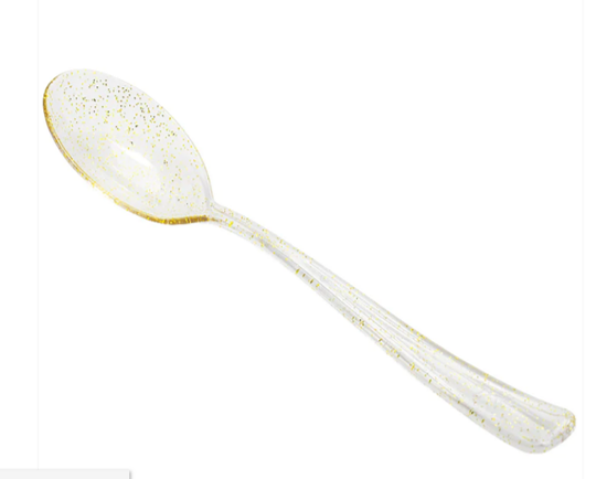 50 כפות נצנצים זהב