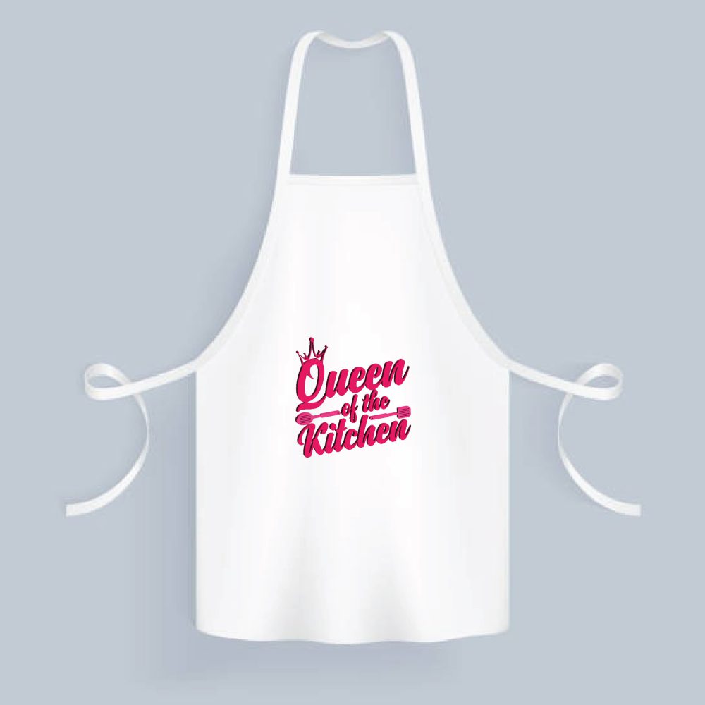 סינר בד במיתוג אישי | Queen of the kitchen