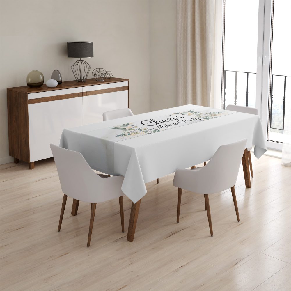 ראנר מודפס למקווה | עיצוב 1