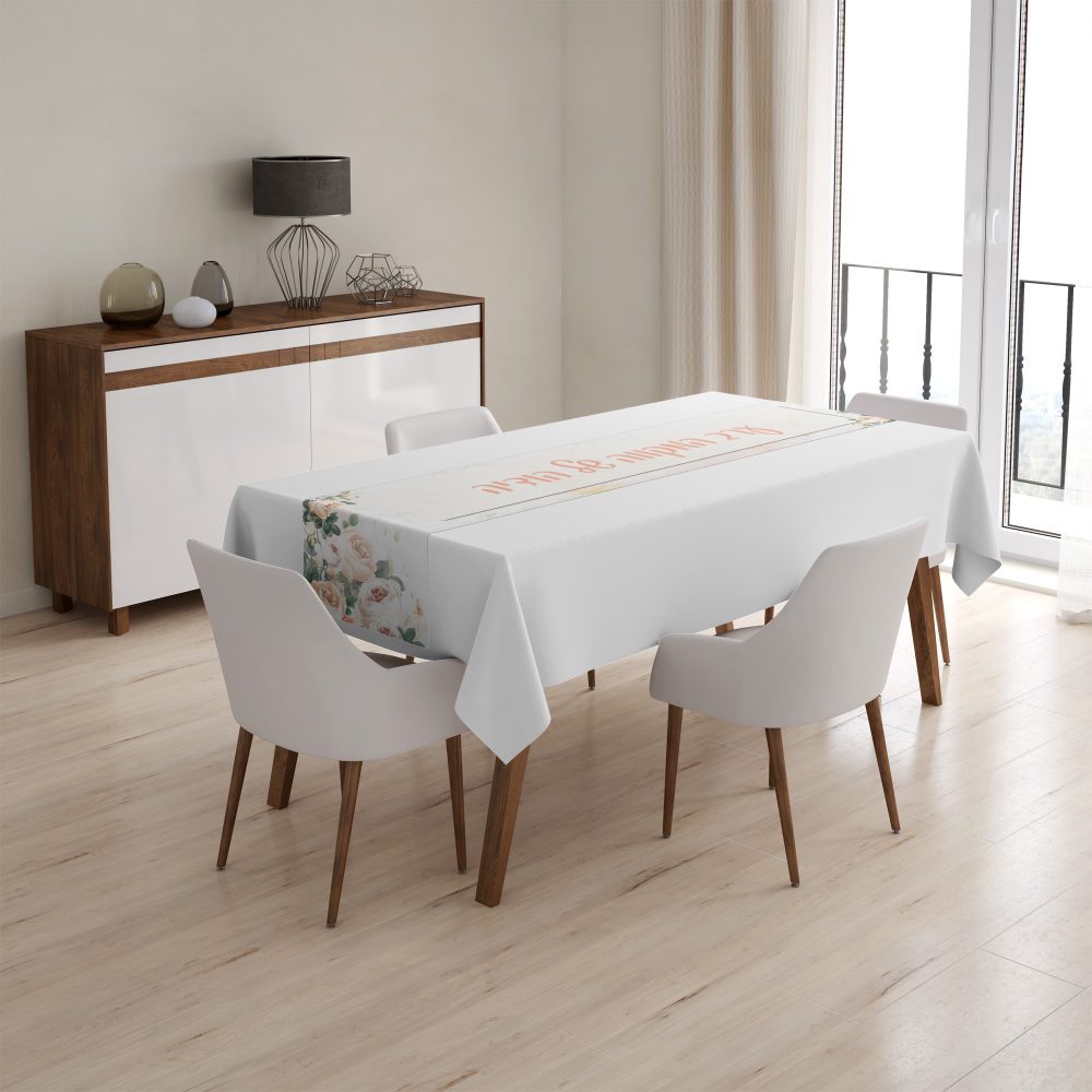 ראנר מודפס למקווה | עיצוב 2