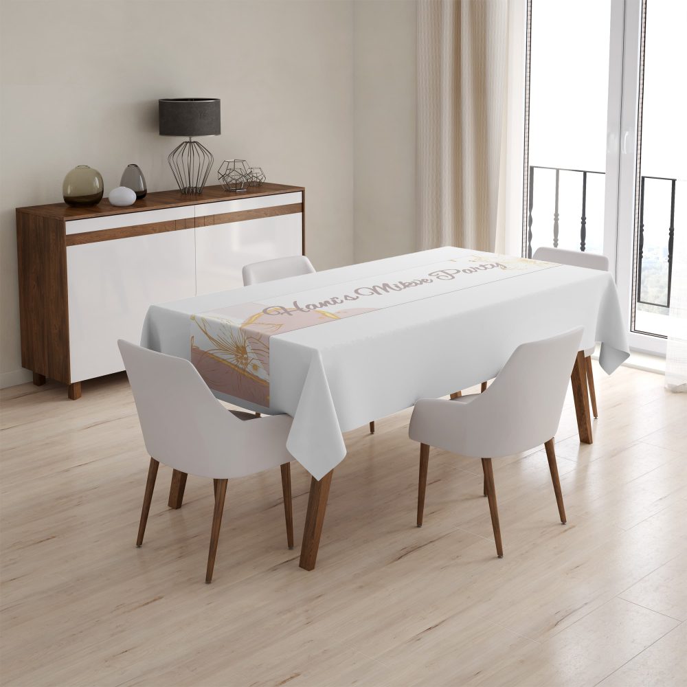 ראנר מודפס למקווה | עיצוב 4