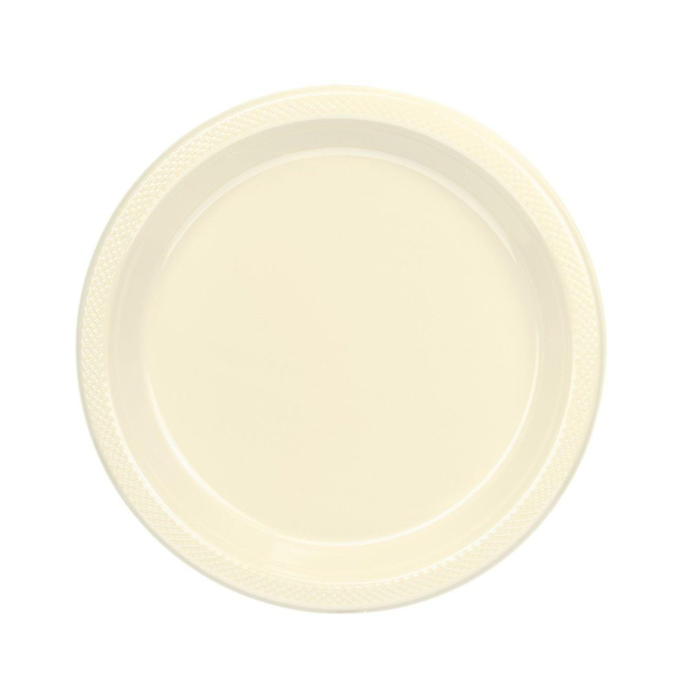 18 צלחות גדולות-קרם