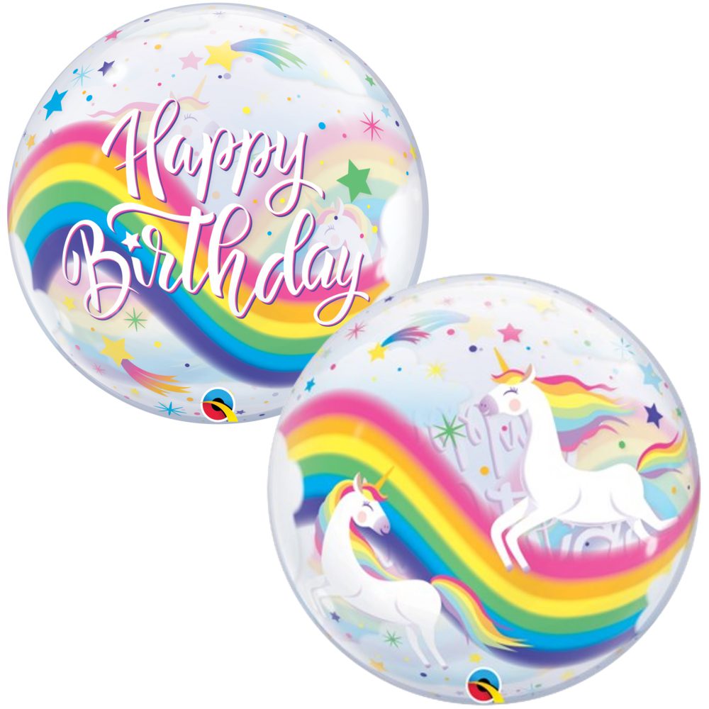 בלון HB חד קרן דו צדדי 18″