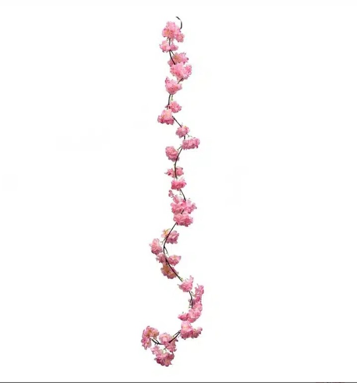 גרילנדת פריחת הדובדבן | ורוד