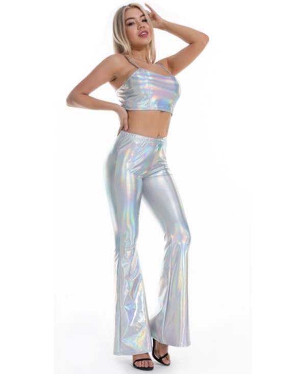 מכנס פדלפון מטאלי מידה M-L