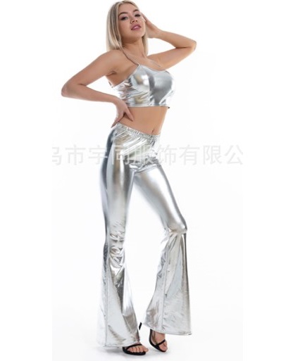 מכנס פדלפון כסף מידה M-L