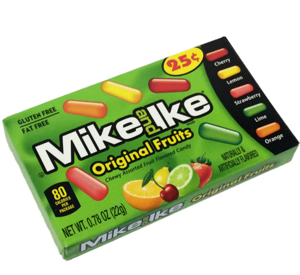 סוכריות מיני mike and ike פירות 22 ג'