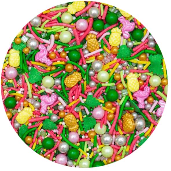סוכריות לעוגה קונפטימיקס קיצי פלמינגו 65 גרם