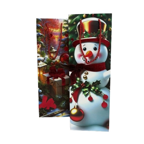 שקית יין לכריסמס