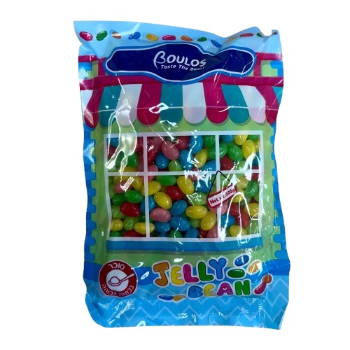 סוכריות ג’לי בינס צבעוני פירות | 500 גרם