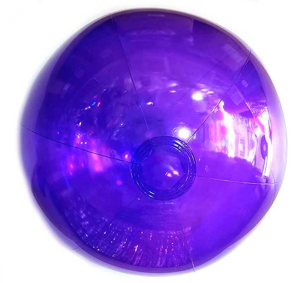 כדור ים 60 ס”מ | סגול שקוף