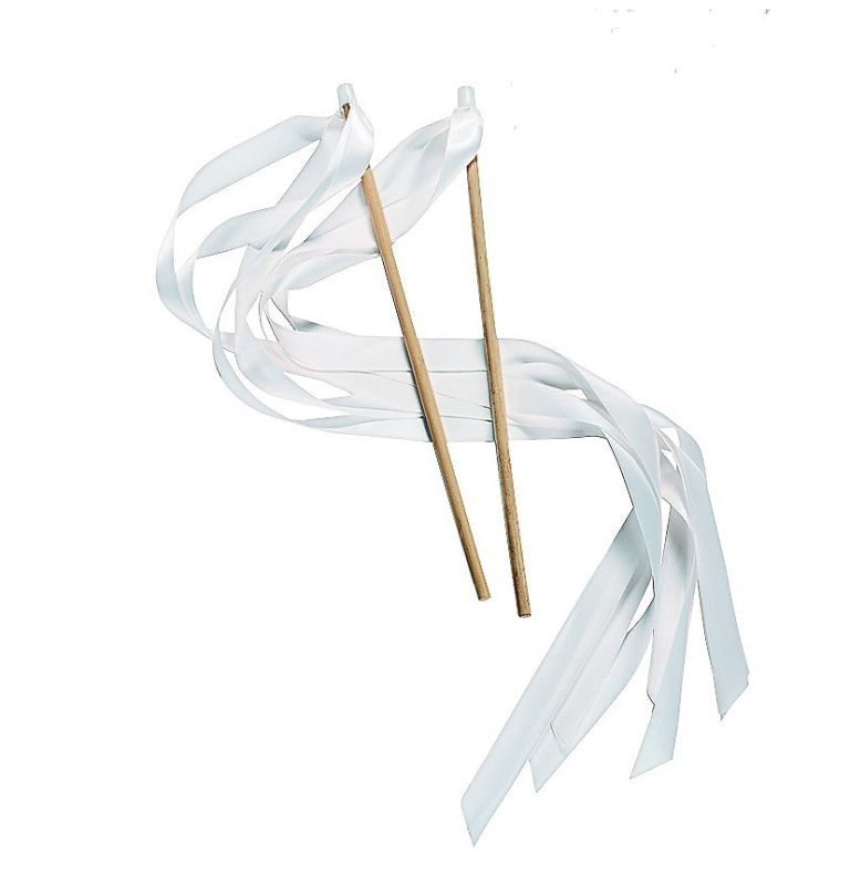 שלישיית מקלות צהלולים-לבן