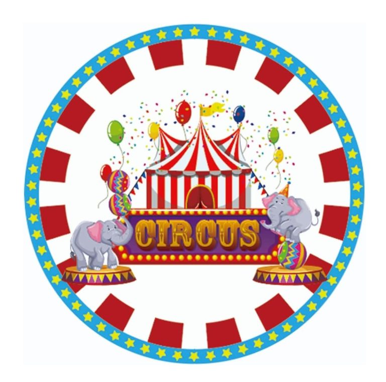 10 צלחות קרקס קטנות