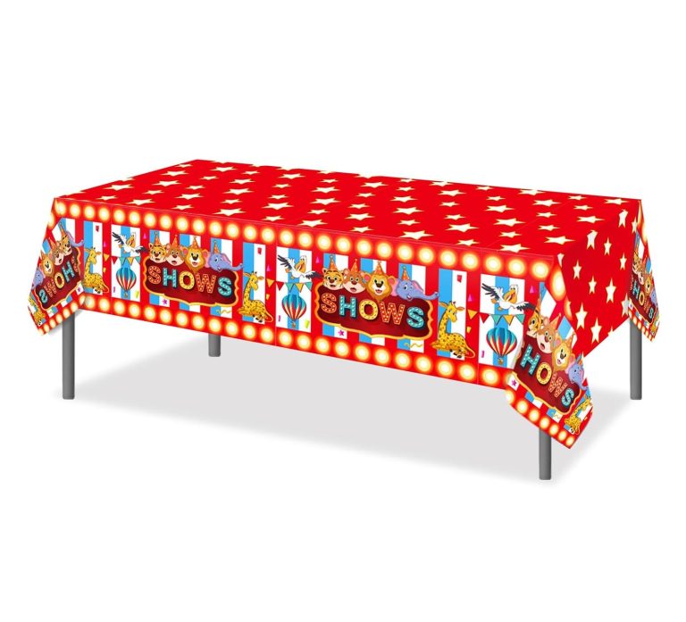 מפת שולחן קרקס גדולה