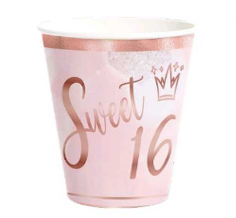 10 כוסות Sweet 16