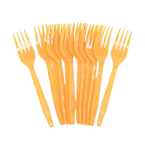 12 מזלגות | כתום