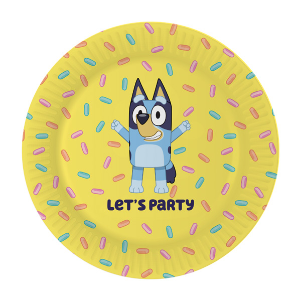 8 צלחות גדולות בלואי