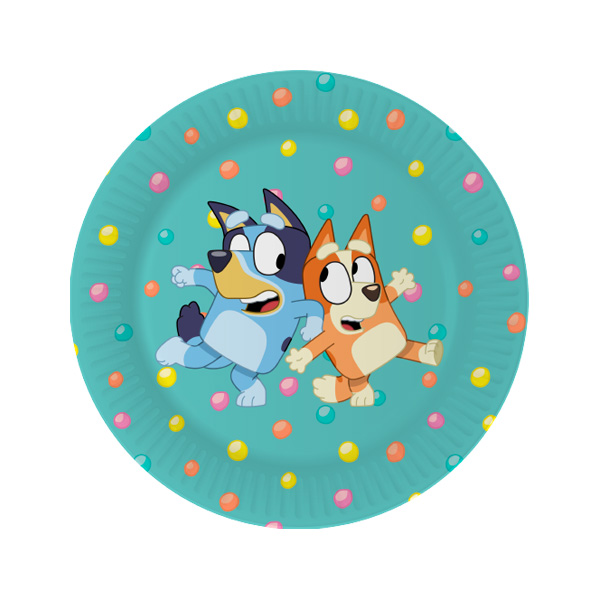 8 צלחות קטנות בלואי