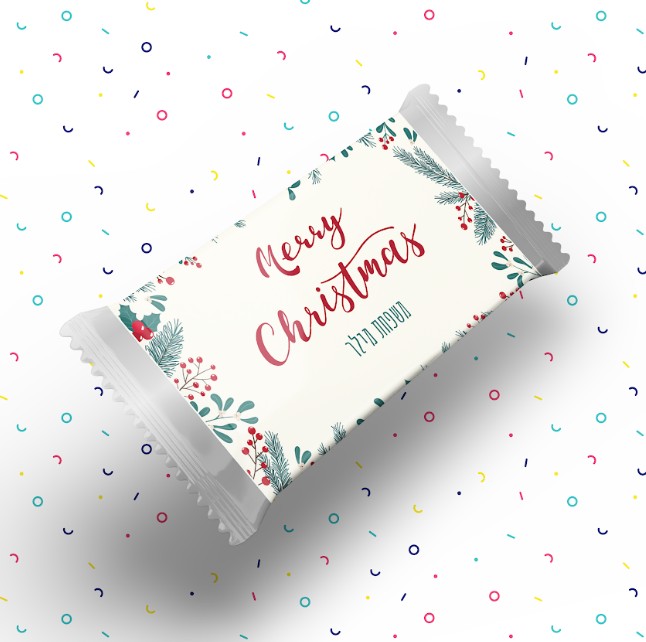 וופל ממותג | כריסמס קרם