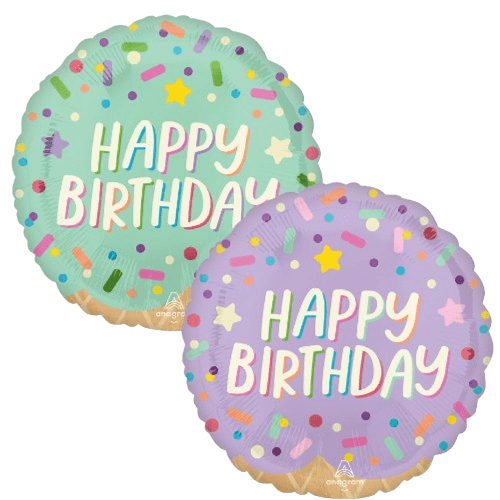 בלון מיילר 18″ דו צדדי HB פסטל