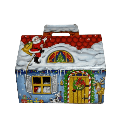 מארז שוקולד הבית של סנטה | גדול