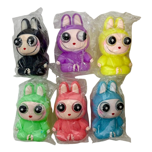 לבובו נמעך עיניים בולטות