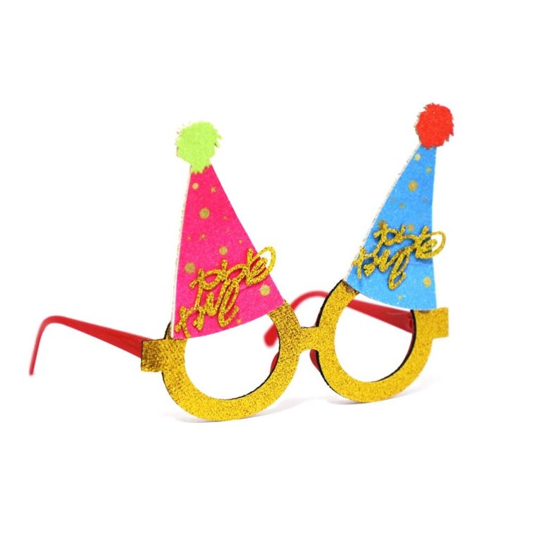 קישוט משקפי כובעי ליצן