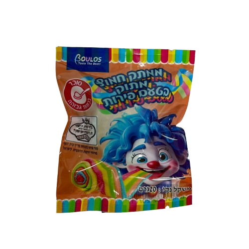 רול שטיח צבעוני ליצן