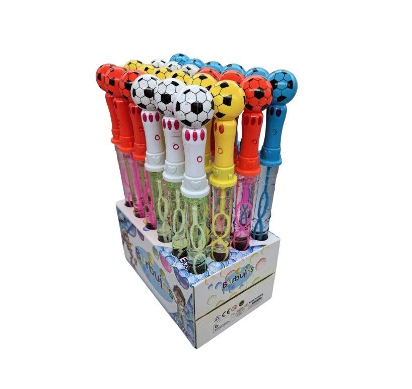 מקל בועות סבון כדורגל