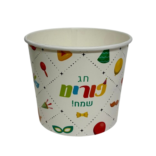 דלי פופקורן סמלי פורים