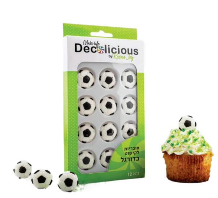 סט סוכריות לקישוט | כדורגל