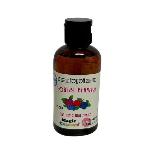 תמצית בטעם פירות יער 60 מ”ל