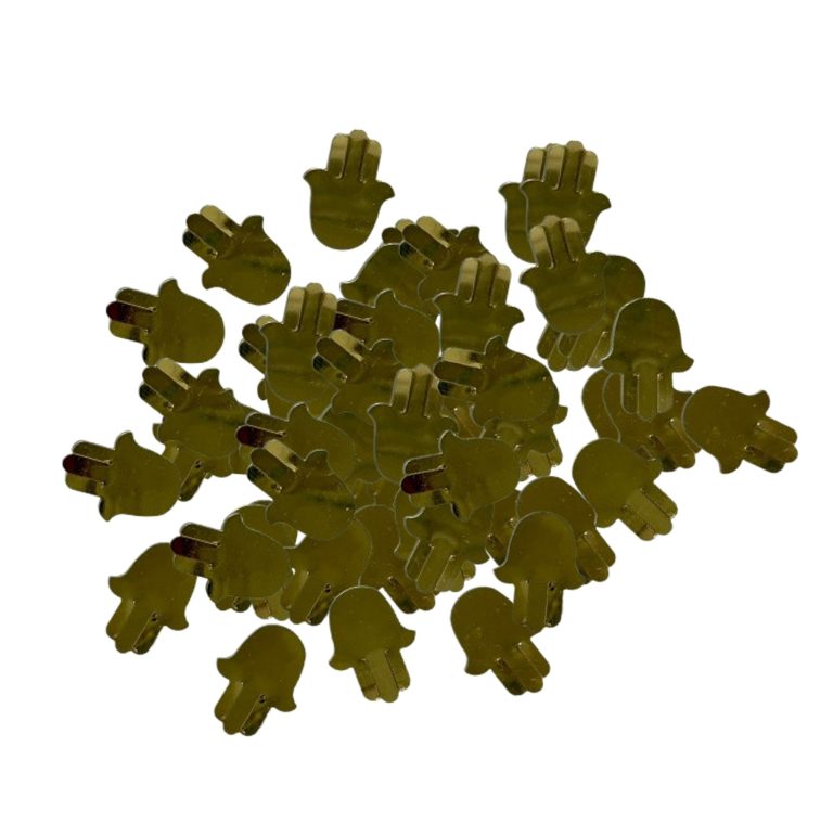 קונפטי חמסה זהב