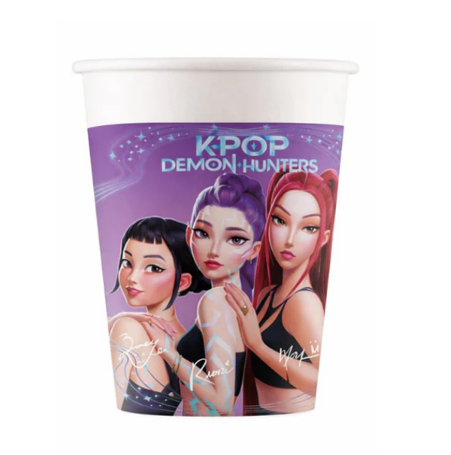 8 כוסות K POP