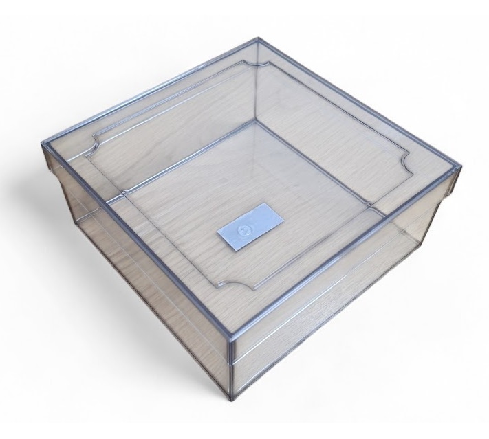 כלי פלסטיק מרובע למצות 20X9 ס”מ