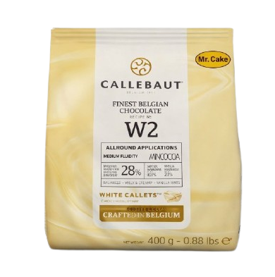 שוקולד בלגי לבן 400 גרם