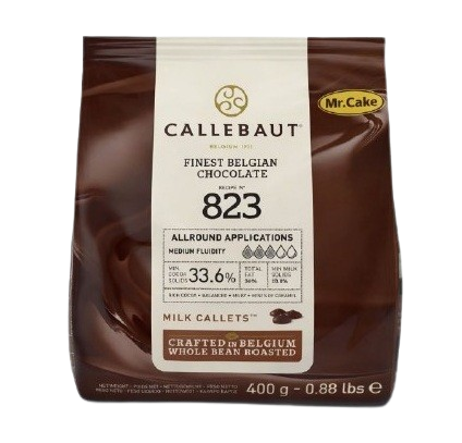 שוקולד בלגי חלבי 400 גרם