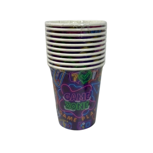 10 כוסות גיימינג נאון