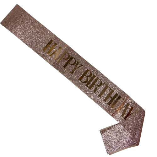 סרט גוף HB רוז גולד עם הטבעת זהב