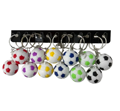 12 מחזיקי מפתחות כדורגל
