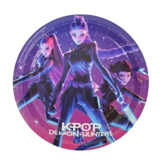 8 צלחות גדולות ציידות השדים K POP
