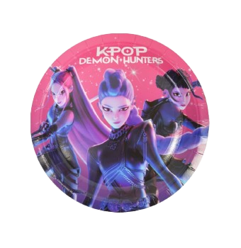 8 צלחות קטנות ציידות השדים K POP